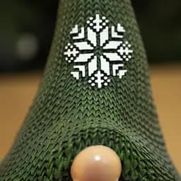 Декоративна статуетка MBM My Home Гном зелено-біла 25 см (DH-ST-32 GREEN/WHITE) - мініатюра 4