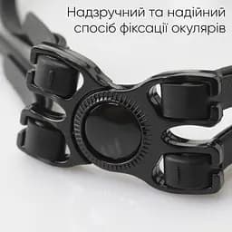 Окуляри для плавання Renvo Parma Уні Anti-fog Чорний Різнокольоровий OSFM (2SG500-0109) - мініатюра 5