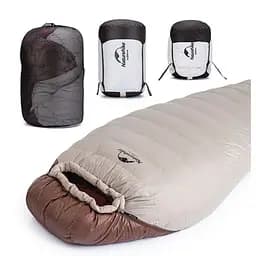 Спальник Naturehike Snowbird (NH20YD001) +2℃ - з натуральним пухом - 205см - мініатюра 5