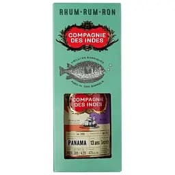 Ром Compagnie des Indes Single Cask Panama, 13 yo, 43%, 0,7 л, у подарунковій упаковці - мініатюра 4