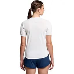 Футболка Saucony Stopwatch Graphic Short Sleeve 4 L White (1097-SAW800490-WHS4 L) - мініатюра 2