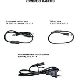 Пристрій безперебійного живлення TTN DC-1036P 36W 12000mAh (DC-1036P_12000) - мініатюра 8