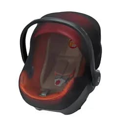 Москітна сітка для автокрісла Cybex Cloud Q, Aton Black, чорний (516405001)