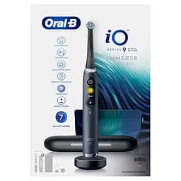 Електрична зубна щітка Oral-B iO 9 чорна - мініатюра 2