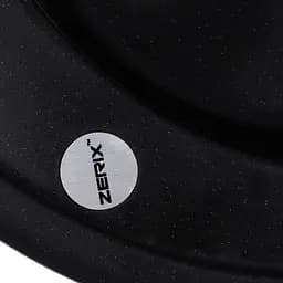 Кухонна мийка Zerix ZS-510R-14 black металік ZX4538, Чорний матовий - мініатюра 3