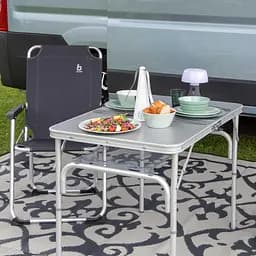 Складний стіл Bo-Camp Premium 90x60 cm Grey (1404402) - мініатюра 5