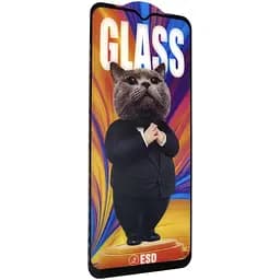 Захисне скло DK Full Glue Cat ESD Anti-Dust для Samsung Galaxy M14 M146 016194 black