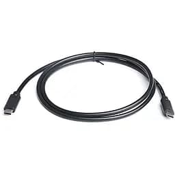 Кабель REAL-EL USB Type C - USB Type C (M/M), 1 м, черний (EL123500015)