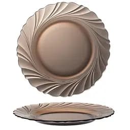 Тарілка обідня Duralex Beau Rivage Creole, 23 см, димчасте скло (3001CF06)