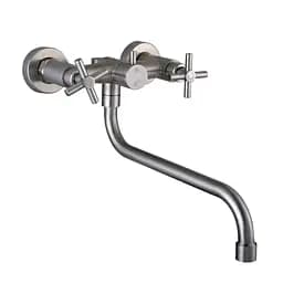 Змішувач для ванни Globus Lux Dukat SD4-208L 000024962 Нержавіюча сталь - мініатюра 2