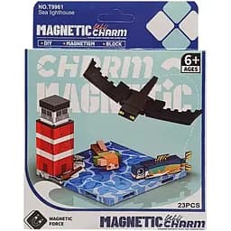 Детский магнитный конструктор Minecraft Bambi 9961 23 детали