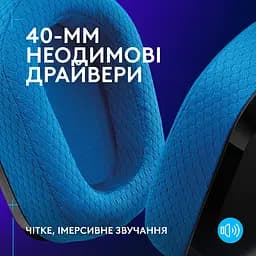 Навушники G535 LIGHTSPEED Wireless, Black (939-002219) Logitech teh0021844 - мініатюра 8