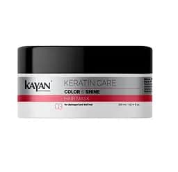 Маска для пошкодженого і тьмяного волосся Keratin care Kayan Professional 300 мл - мініатюра 2