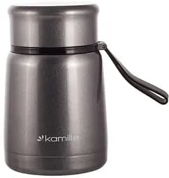 Термос харчовий Silver, з нержавіючої сталі Kamille Ø10х15,6 см kuh0006969