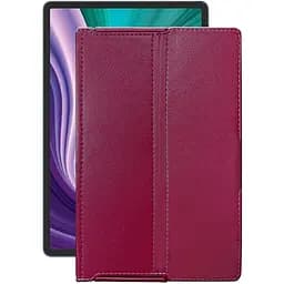 Чехол StatusCASE из экокожи для планшета Lenovo Pad 2021 Бордовый