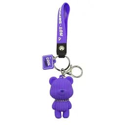 Брелок Bibi Toys Милый мишка фиолетовый 21 см (762091BT)