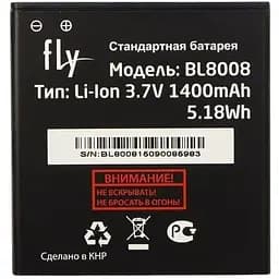 Акумулятор Fly bl8008 для смартфона fs401