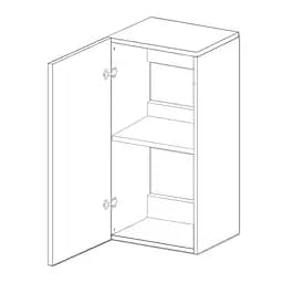 Акваріумна тумба Dupla Cube Stand 80 High gloss white 45x45x90 см (80912) - мініатюра 3
