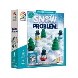 Настольная игра Smart Снежные задачки (Snow Problem) + QR-код на укр. правила (SG095)