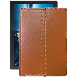 Чохол StatusCASE з екошкіри для планшету Lenovo Tab P10 TB-X705L Коричневий