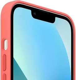 Чохол Silicone Case з MagSafe для Apple iPhone 13 (6.1) (Pink Pomelo) ААА [63898] - мініатюра 2