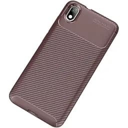 Чохол-накладка Toto TPU Carbon Fiber 1.5 mm Case Xiaomi Redmi 7A Coffee - мініатюра 2