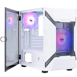 Корпус 1stPlayer D3-A-WH-1F7-14-W-1F7-W White без БЖ