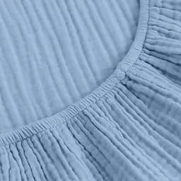 Комплект постільної білизни Cosas Maya Євро муслін блакить (Muslin_36Maya_El-36Maya_200) - мініатюра 8