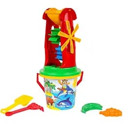 Іграшка Набір пісочний 6 ТехноК 0113TXK з млином