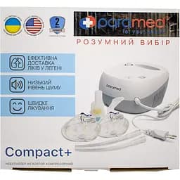 Небулайзер Paramed Compact+ c компрессионным ингалятором