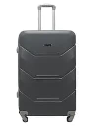 Валіза велика L пластикова Carbon 147C 115л Сірий