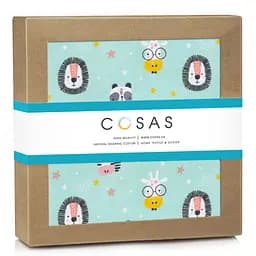 Пелюшки фланелеві Cosas Animals CS1 80х100 см, м'ятні