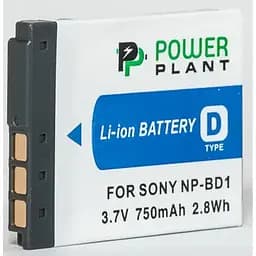 Аккумулятор PowerPlant Sony NP-BD1, NP-FD1 750mAh