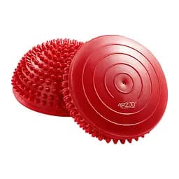 Полусфера массажная балансировочная (массажер для ног, стоп) 4FIZJO Balance Pad 16 см Red 4FJ0109 (P-5907739310477)