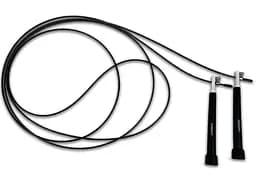 Швидкісна скакалка EasyFit Speed Cable Rope 3 м зі сталевим тросом чорна - мініатюра 3
