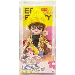 Кукла шарнирная Bambi для девочек Funny EBO DH2368B(Yellow-1) 15 см