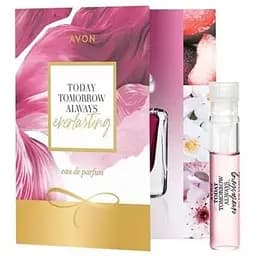 Открытка с пробным образцом Парфюмерной воды Avon ТТА Everlasting 0.6 мл