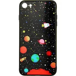 Чохол-накладка Toto Glass Fashionable Case Apple iPhone 6 Plus/6S Plus Star Space