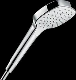 Ручной душ Hansgrohe Croma Select E 110 1jet белый/хром 26814400, Хром