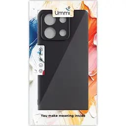 Чохол Silicone Cover Ummi Lakshmi Full Camera (AA) для Xiaomi Redmi Note 14S Чорний / Black - мініатюра 2