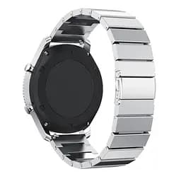 Ремінець для Samsung Galaxy Watch 5 Pro - срібний ширина кріплення 20мм нержавіюча сталь Watchbands Stainless Steel (WB611303) - мініатюра 2