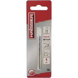 Сверло по металлу Haisser DIN 338 HSS-R 8.5х75х117 мм (88489)