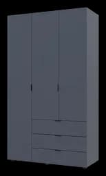 Шкаф для одежды Doros Гелар распашной 3 ДСП 116,2х49,5х203,4 (80737074)