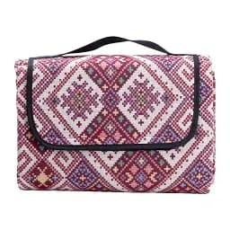 Коврик для пикника Lugi жаккардовый 145х200 см красный LU012R