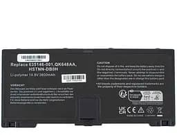 Акумулятор HP FN04 (ProBook 5330m series) 14.8V 2600 mAh Black