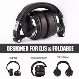 Навушники провідні Oneodio Pro 50 black - мініатюра 8