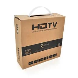Кабель HDMI Ultra HD 4K 1080p v1.4, Ritar Premium PL348 OD-7.3mm, с фильтром, 10m - мініатюра 2