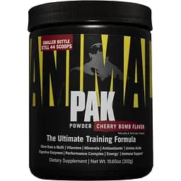 Витаминно-минеральный комплекс Universal Nutrition Animal Pak Powder Вишня 302 г