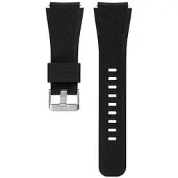 Ремешок силиконовый Tamister для часов 22 мм Type С черный