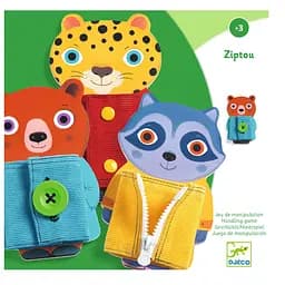 Развивающая игра Djeco Застежки (DJ01663)